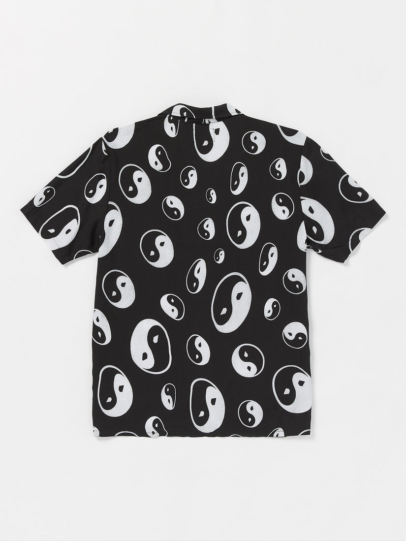 VOLCOM PURESTONE SS  BLK-BLACK XL