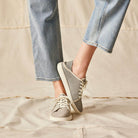 Olukai Pehuea Li Womens Shoe 20WS-Tapa-White Sand 9.5