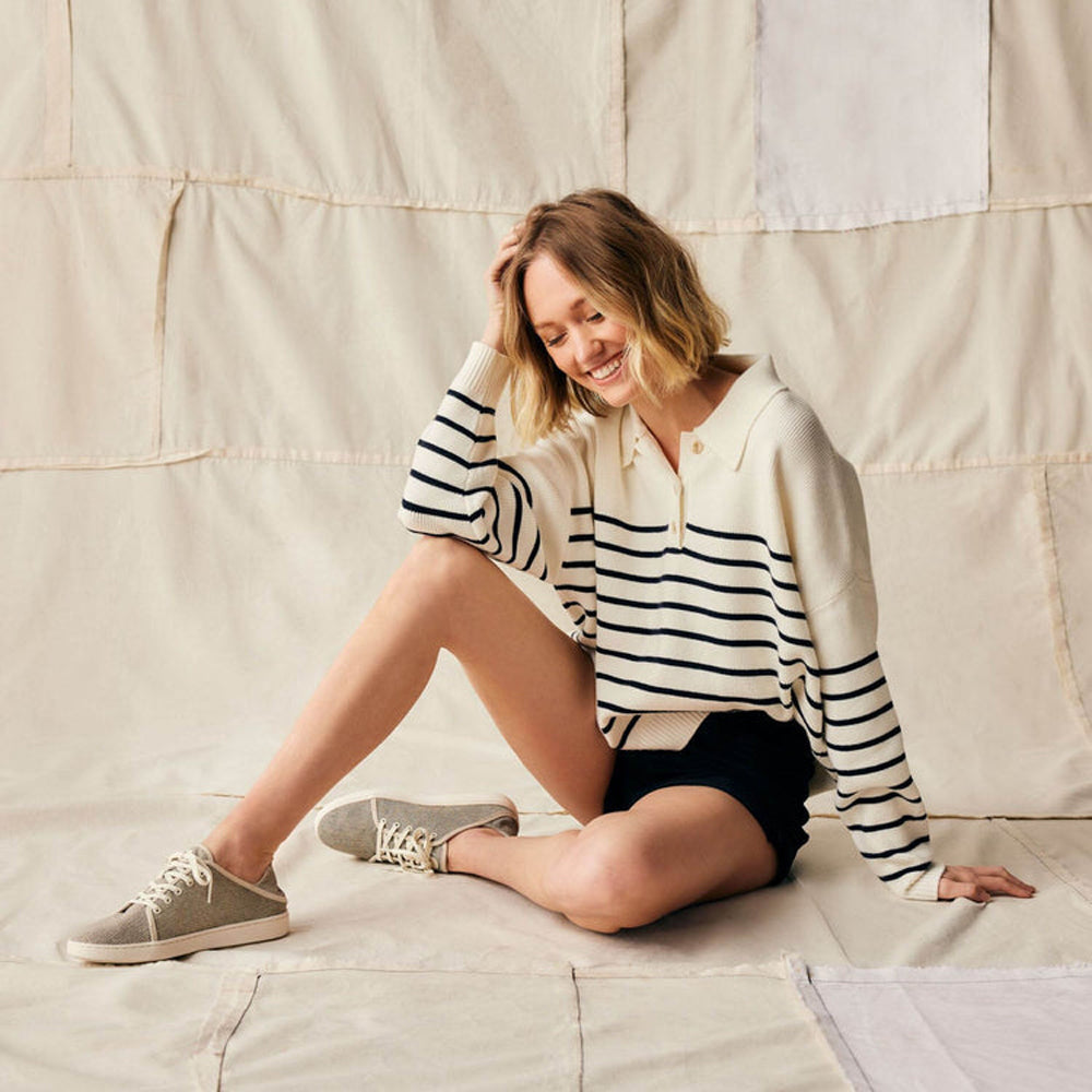 Olukai Pehuea Li Womens Shoe 20WS-Tapa-White Sand 6