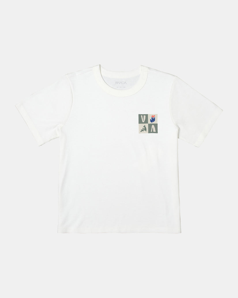 RVCA DAILY TEE TEES VWT L/12