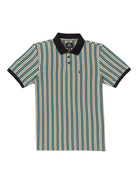 VOLCOM STRIKER STONE POLO SS SVB-SERVICE BLUE XS