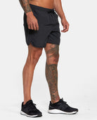 RVCA OUTSIDER BASECAMP SHORT 16 BLK S