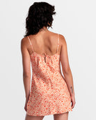 RVCA MACARTHUR DRESS NPM0-Orange XS/6