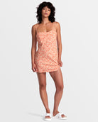 RVCA MACARTHUR DRESS NPM0-Orange M/10