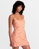 RVCA MACARTHUR DRESS NPM0-Orange M/10