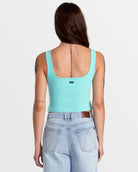 RVCA SLATE TANK WIDE RIB GDY0 S/8