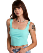 RVCA SLATE TANK WIDE RIB GDY0 S/8
