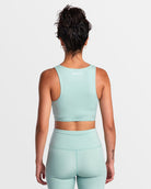 RVCA GATHERED FRONT MID SUPPORT BRA GHZ M/10