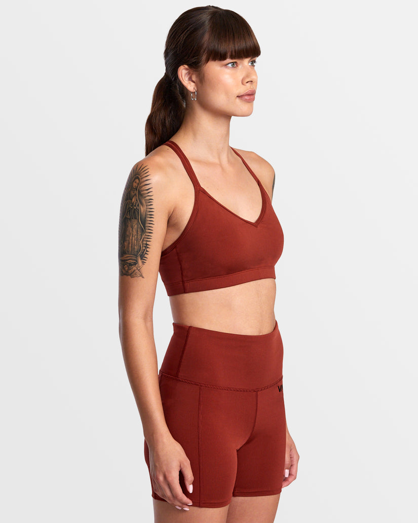 RVCA STRAPPED RIB BRA RZA0 XS/6
