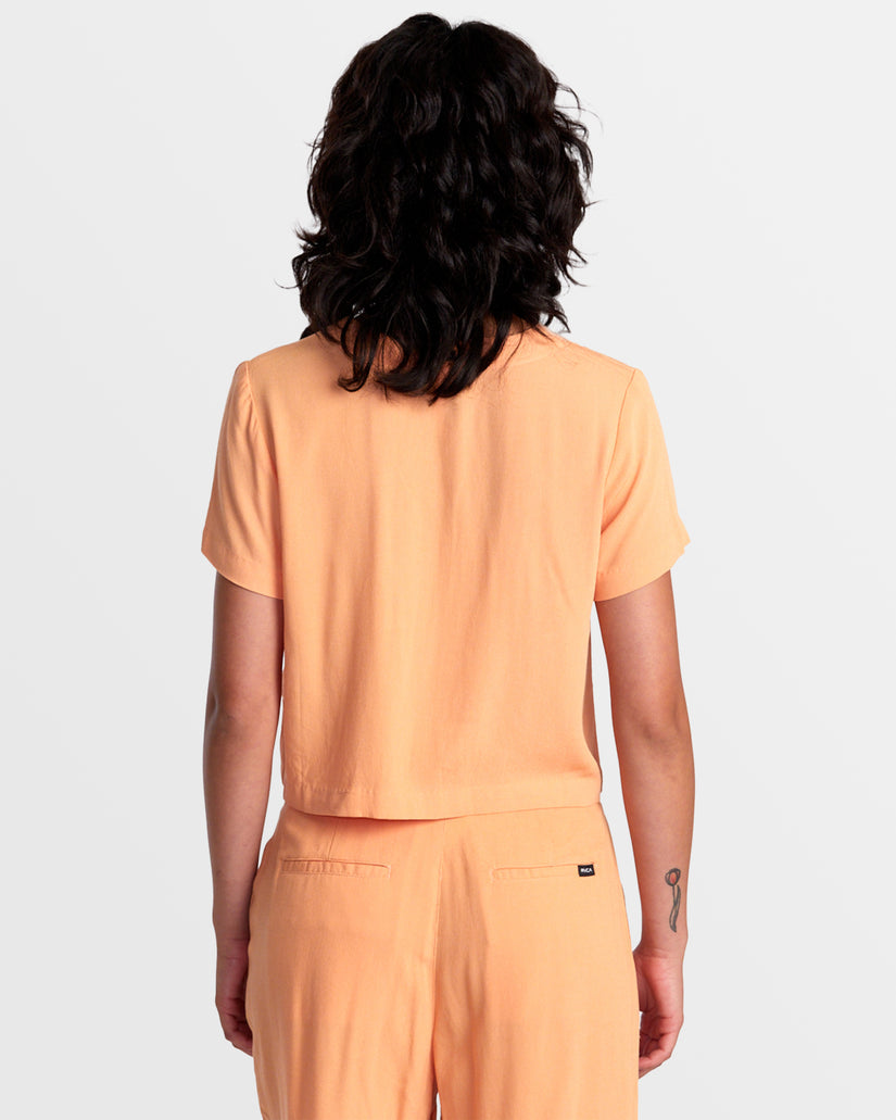 RVCA Vista Top NJP0 XS