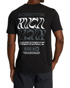 RVCA FLIPFLOW TEES BLK-Black L
