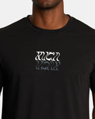 RVCA FLIPFLOW TEES BLK-Black L