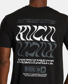 RVCA FLIPFLOW TEES BLK-Black L