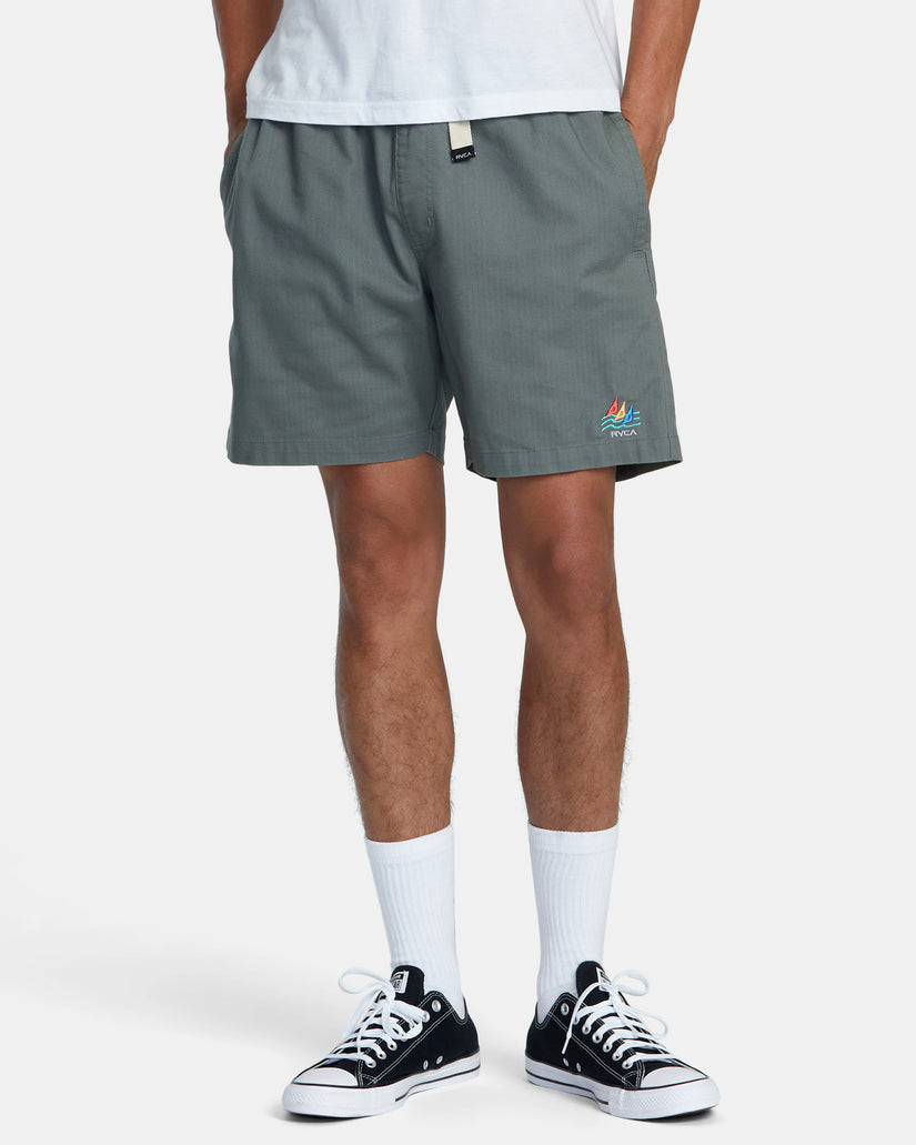 RVCA CIVIC RANGE 18" WALK SHORTS SLE-Sage Leaf XL