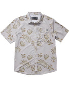 Salty Crew Badlands SS Tech Woven Shirt Natural M