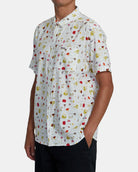RVCA OBLOW PRESSED WVTP WHT-White L