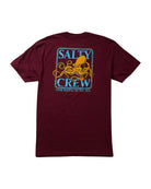 Salty Crew Ink Slinger SS Tee BURGUNDY L