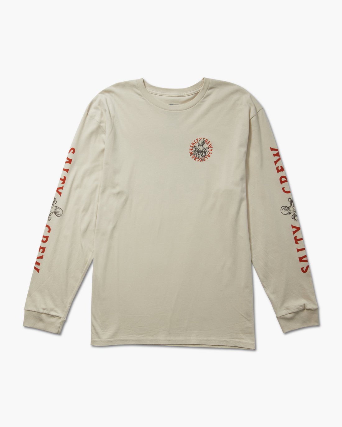 Salty Crew Tentacles Premium LS Tee Bone XXXL
