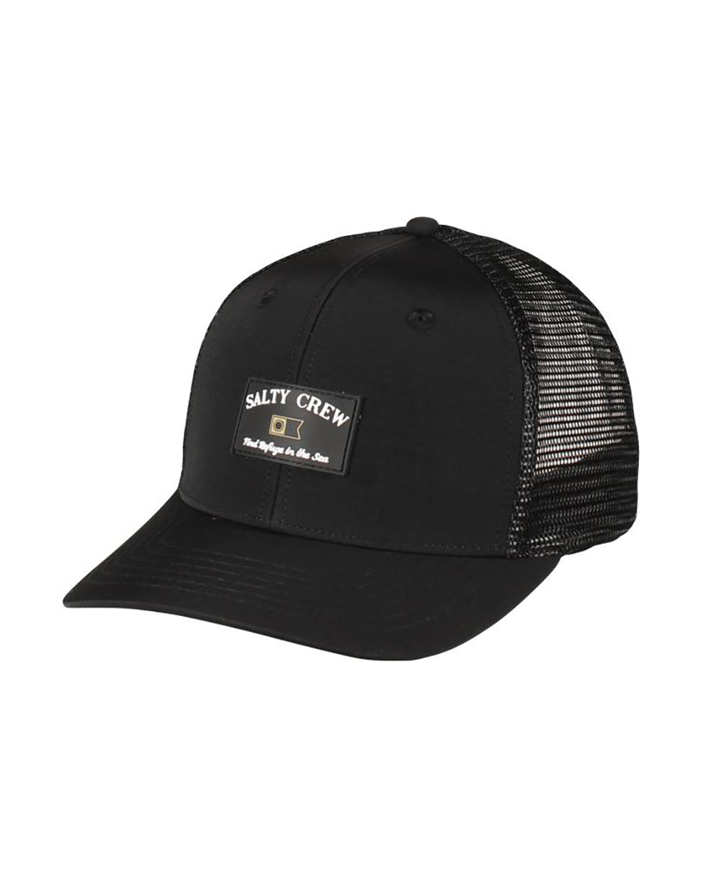 Salty Crew Steadfast Retro Trucker Black OS