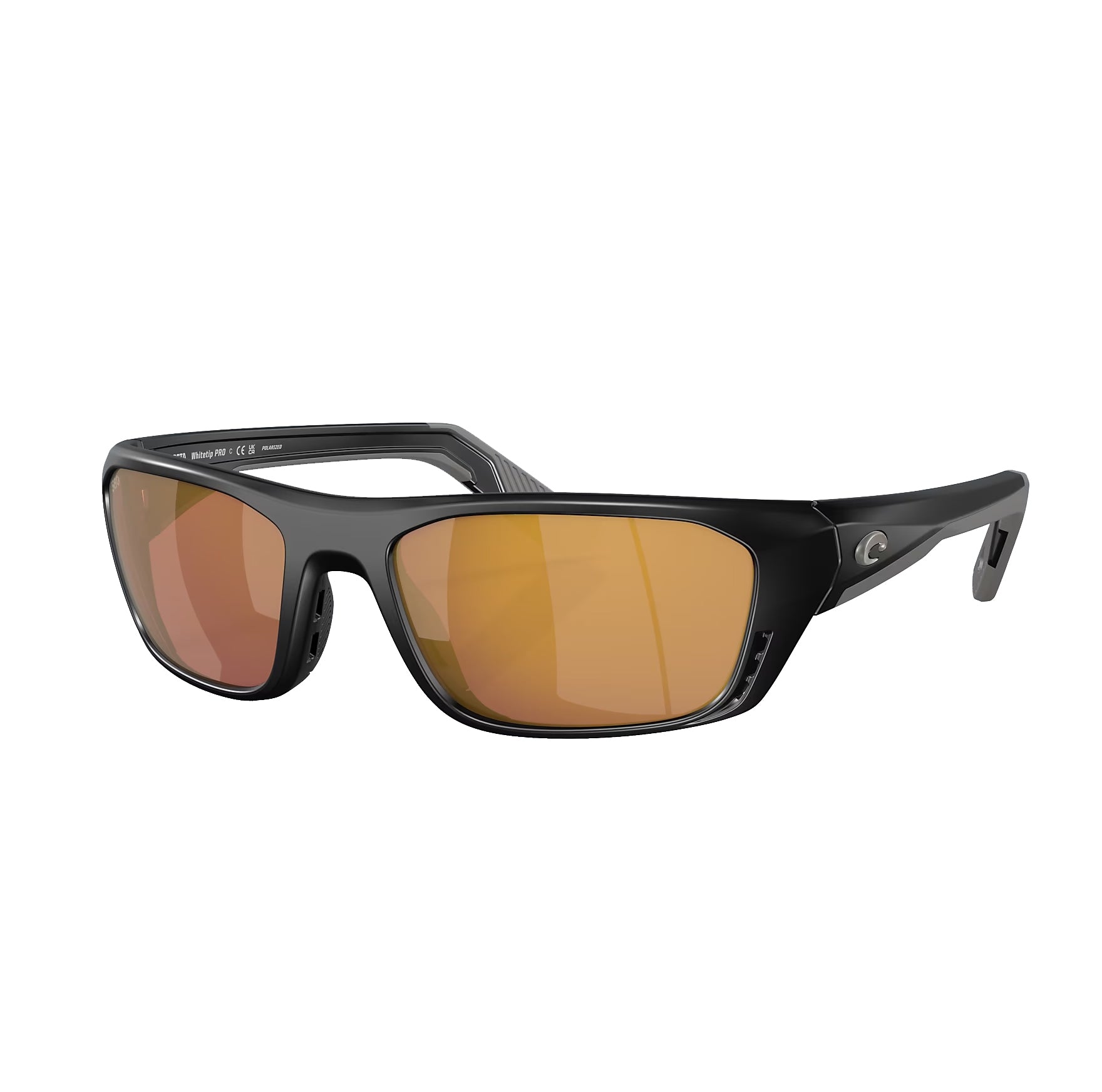 Costa Del Mar Whitetip Pro Polarized Sunglasses MatteBlack GoldMirror 580G