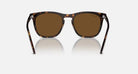 Ray-Ban 0RB2210 Polarized Sunglasses Havana Brown