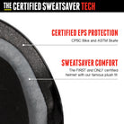 Triple 8 The Certified Sweatsaver Helmet Navy Matte S/M