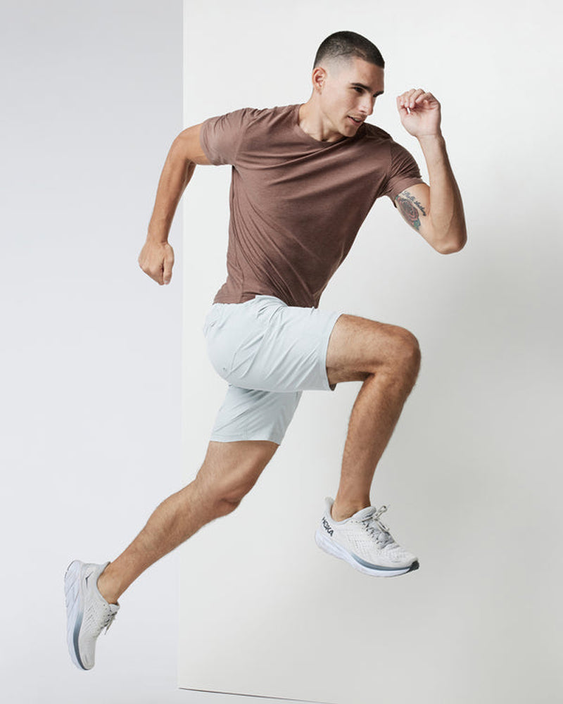 Vuori Strato SS Tech Tee HCV-Clove Heather S