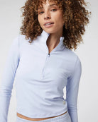 Vuori Studio Half Zip Top PRI-Peri XS