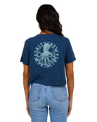 Salty Crew My Friend Crop SS Tee Denim S