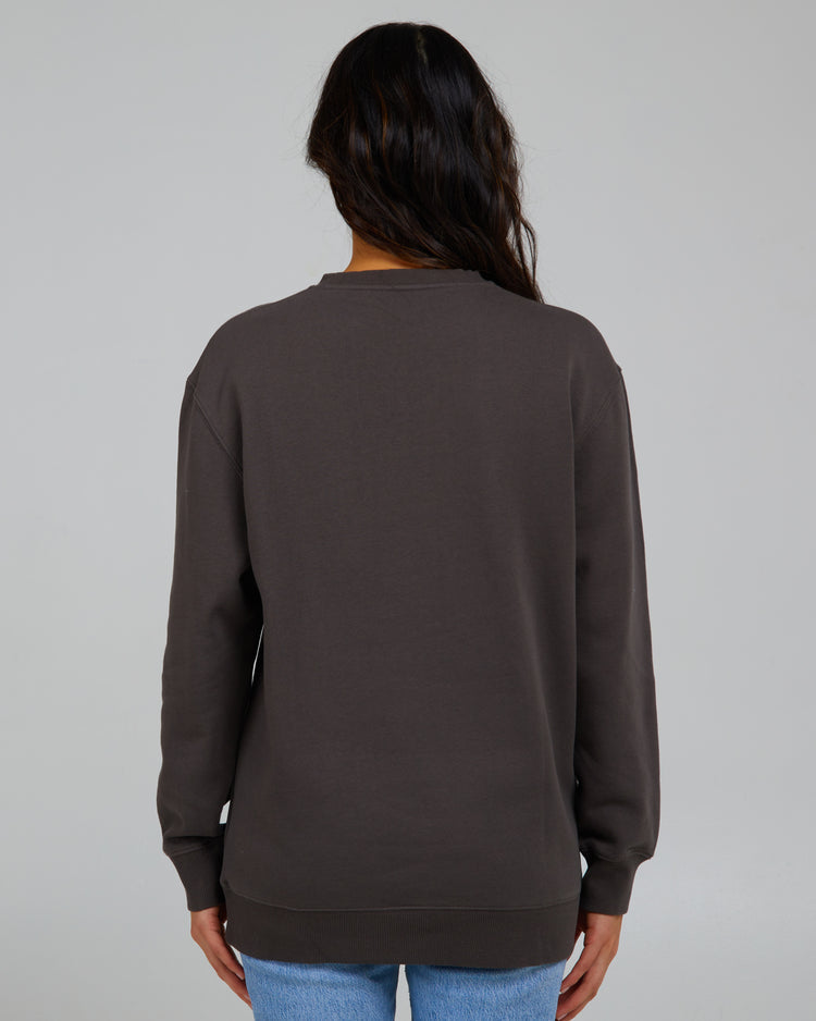 Salty Crew Big Wave Crew Fleece Black XS