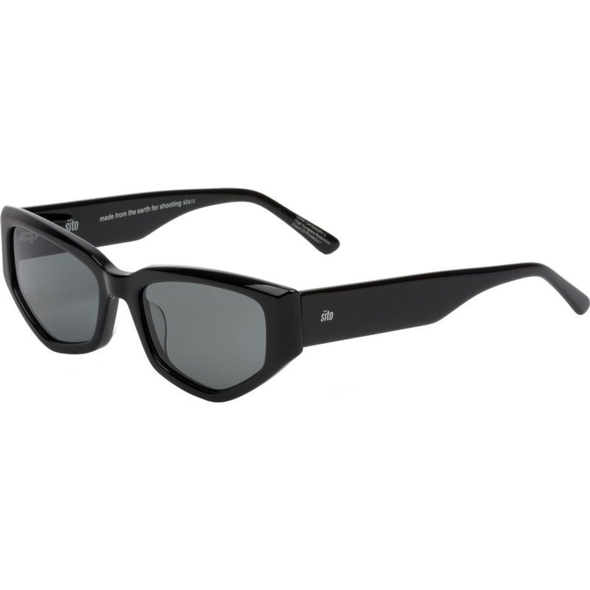 Sito Diamond Polarized Sunglasses Black IronGrey