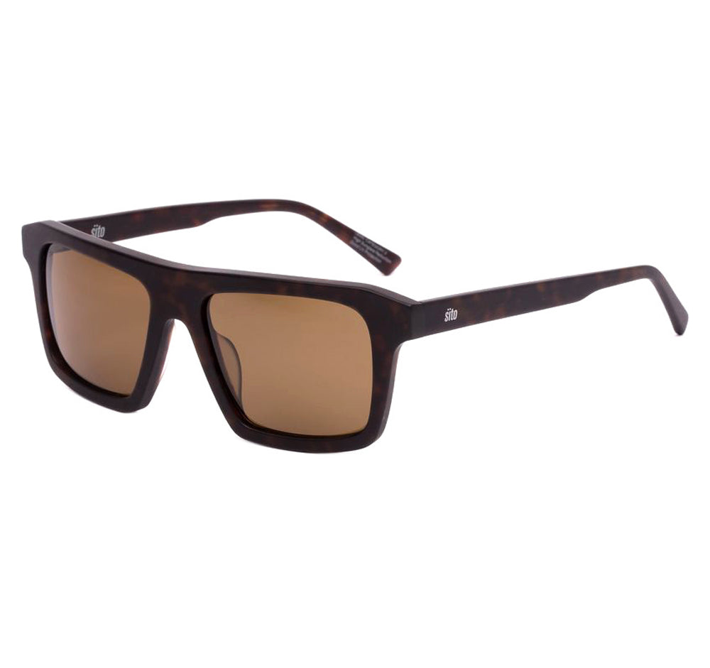 Sito GT Polarized Sunglasses MatteChestnutTort Brown