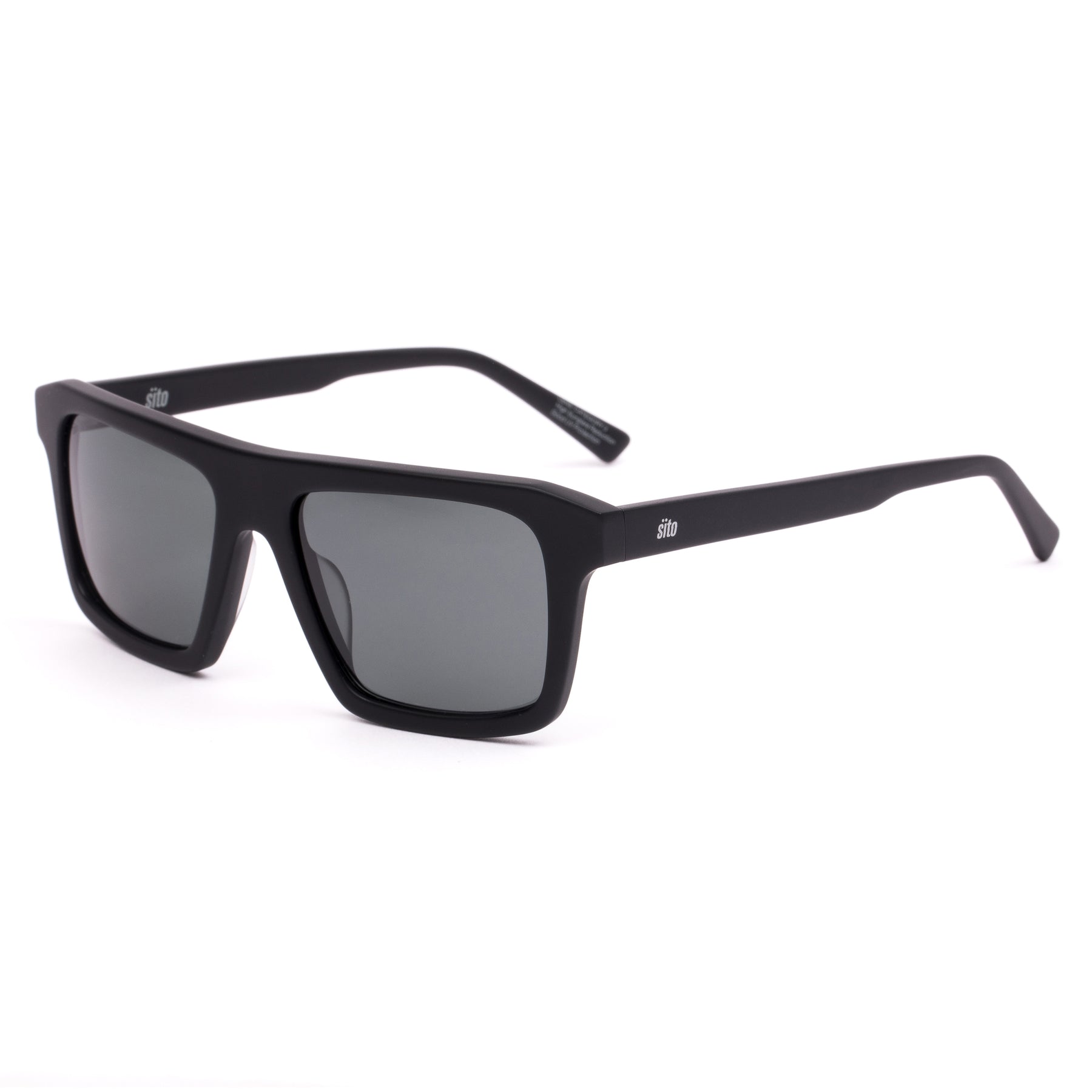 Sito GT Polarized Sunglasses MatteBlack IronGrey