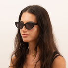 Sito Siena Sunglasses Black SmokeyGrey