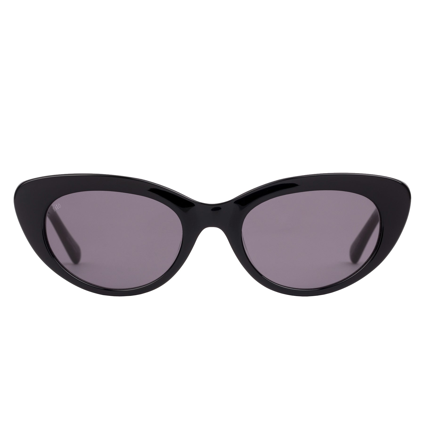 Sito Siena Sunglasses Black SmokeyGrey