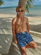Chubbies Youth Classic Swim Trunks NeonGlades XL
