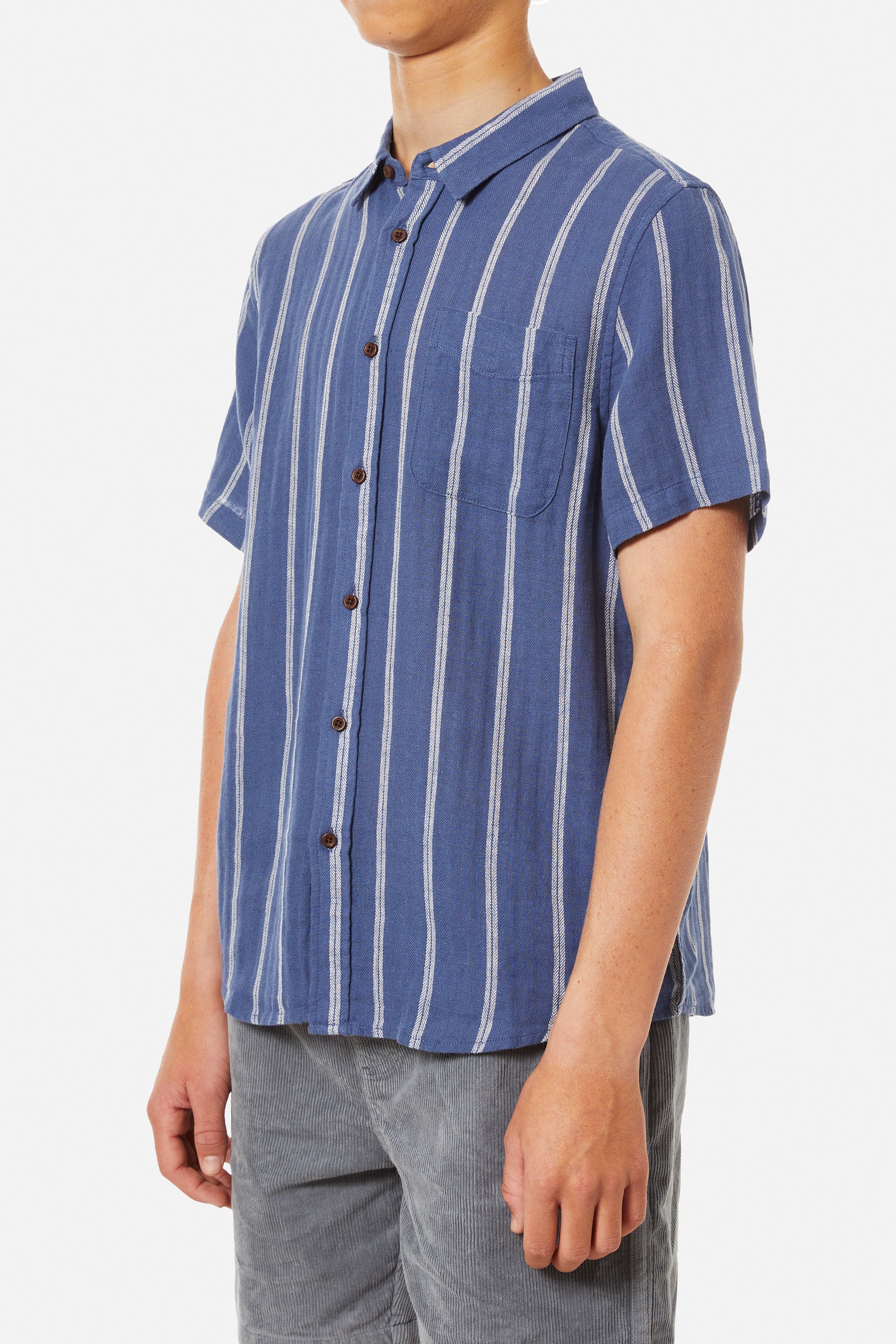 Katin Alan Boys SS Shirt WBLU XL