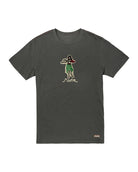 RVCA OBLOW HULA SS TEES PTK-Pirate Black M
