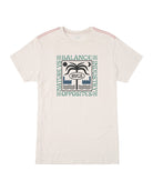 RVCA MOROCCO PLM SS ANW-Antique White L