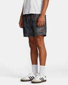 RVCA ESCAPE ELASTIC CORD SHORT II CRG8-PATCHWORK XL