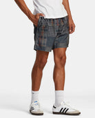RVCA ESCAPE ELASTIC CORD SHORT II CRG8-PATCHWORK L