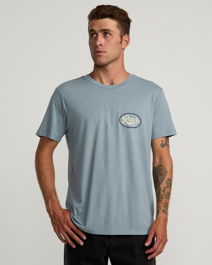 RVCA PROWL SS TEES SNA0-Flint Stone XL