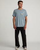 RVCA PROWL SS TEES SNA0-Flint Stone XL