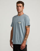 RVCA PROWL SS TEES SNA0-Flint Stone XL