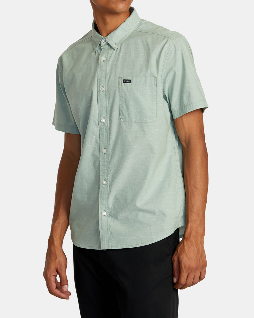 RVCA THATLL DO DOBBY WVTP GGV0-Granite Green M