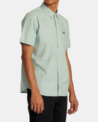 RVCA THATLL DO DOBBY WVTP GGV0-Granite Green M