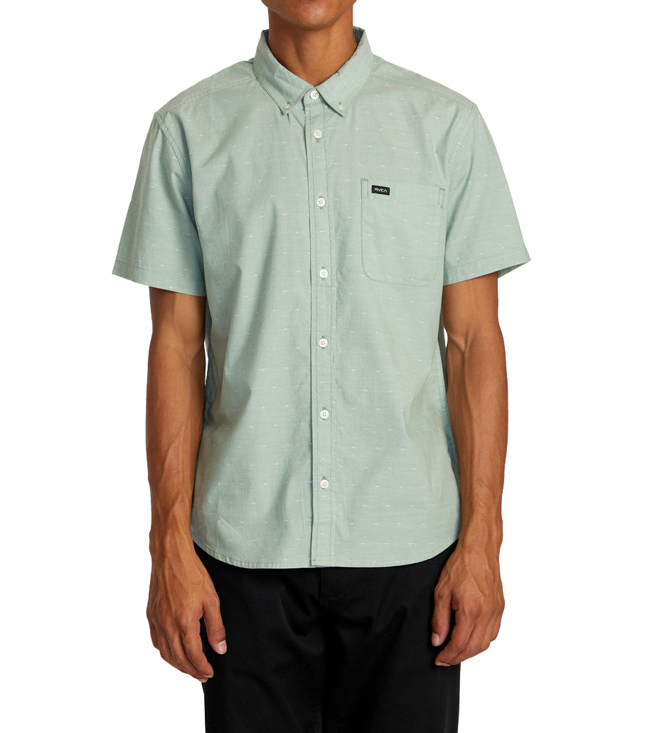 RVCA THATLL DO DOBBY WVTP GGV0-Granite Green M