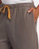 RVCA PTC FLEECE PANT OTLR MSH-Mushroom L