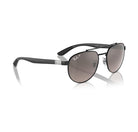 Ray-Ban 0RB3736CH Polarized Sunglasses Black GreyMirrorGrey