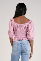 Elan 3 Top Off  Shld Smock Lilac L